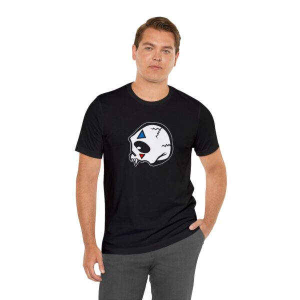 The Deadly Skull  - Unisex Jersey Short Sleeve Tee - Image 6