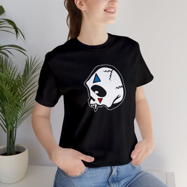 The Deadly Skull  - Unisex Jersey Short Sleeve Tee - Image 9