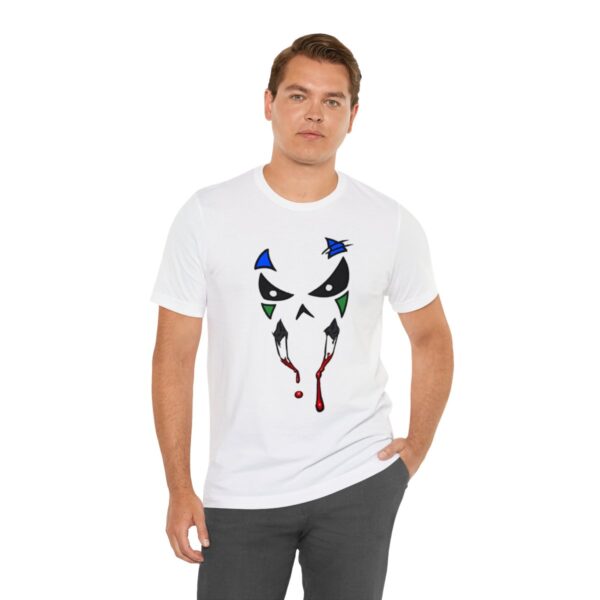 The Face of Sin - Unisex Jersey Short Sleeve Tee - Image 18