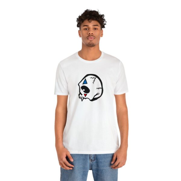 The Deadly Skull  - Unisex Jersey Short Sleeve Tee - Image 16