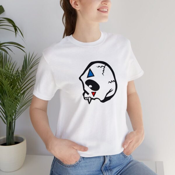 The Deadly Skull  - Unisex Jersey Short Sleeve Tee - Image 21