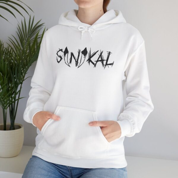 Sinikal Band Name Logo/Face of Sin - Unisex Heavy Blend™ - Image 26