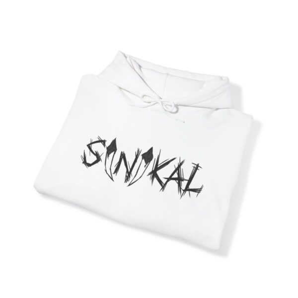 Sinikal Band Name Logo/Face of Sin - Unisex Heavy Blend™ - Image 17