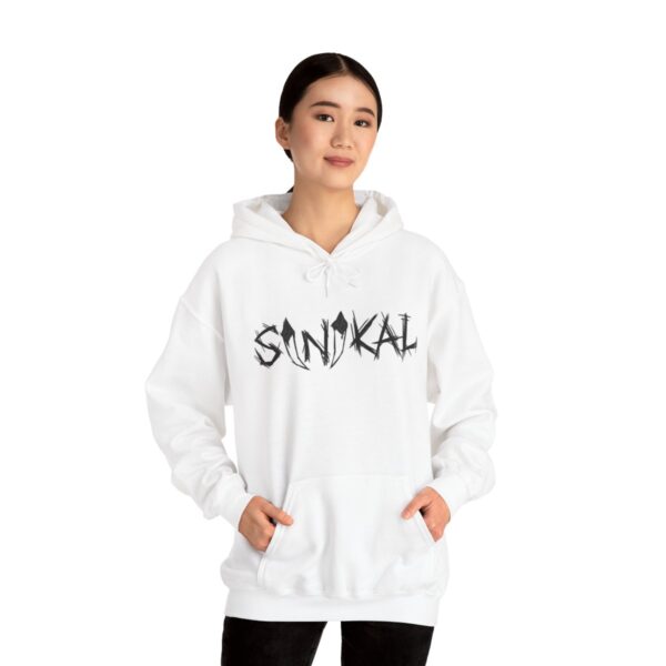 Sinikal Band Name Logo/Face of Sin - Unisex Heavy Blend™ - Image 19