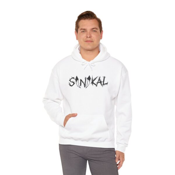 Sinikal Band Name Logo/Face of Sin - Unisex Heavy Blend™ - Image 22