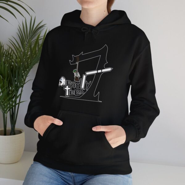 The 7 Deadly Hoodie/The Hanged Man-Gregory  - Unisex Heavy Blend™ - Image 13