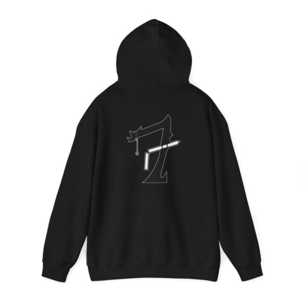 The Deadly Skull/The Gallowed 7 Hoodie - Unisex Heavy Blend™ - Image 3