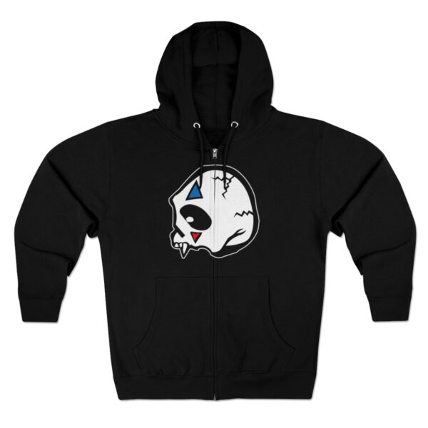 The Deadly Skull - Unisex Zip Hoodie