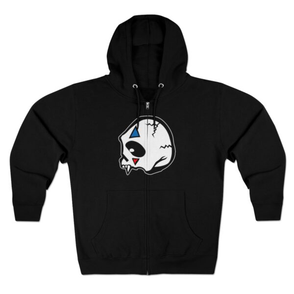 The Deadly Skull/The Gallowed 7 - Unisex Zip Hoodie