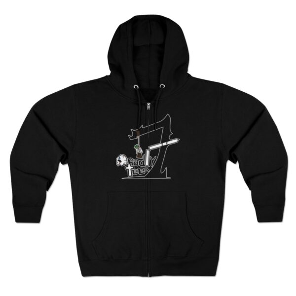 The 7 Deadly Hoodie/The Hanged Man-Gregory  - Unisex Zip Hoodie