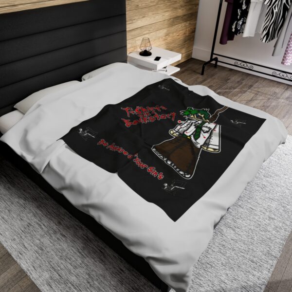 The 7Deadly blanket - Velveteen Plush Blanket - Image 4