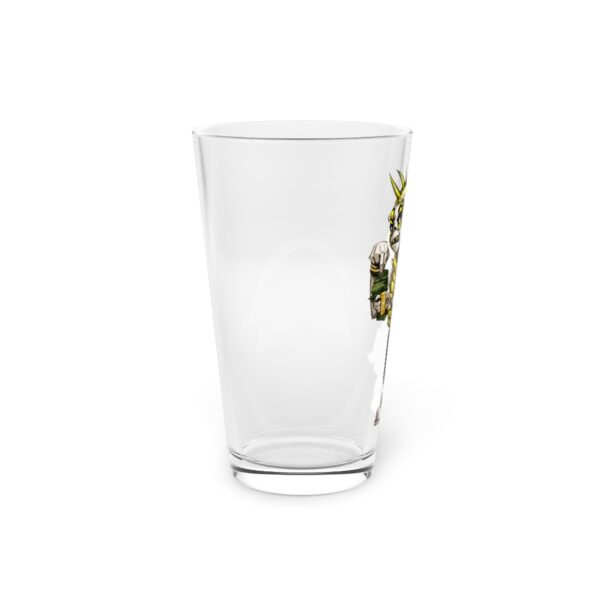 Greed - Collectable Pint Glass, 16oz - Image 2