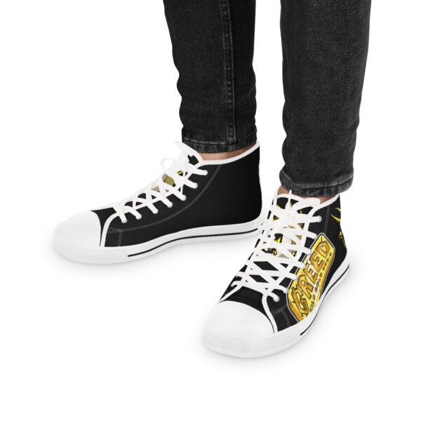 Greed's Kicks - Men's High Top Sneakers - Image 8