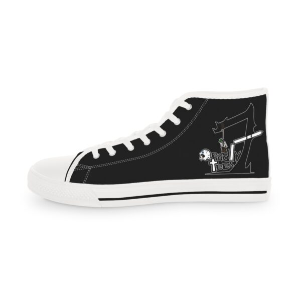 The 7 Deadly Kick - Men's High Top Sneaker - Image 6