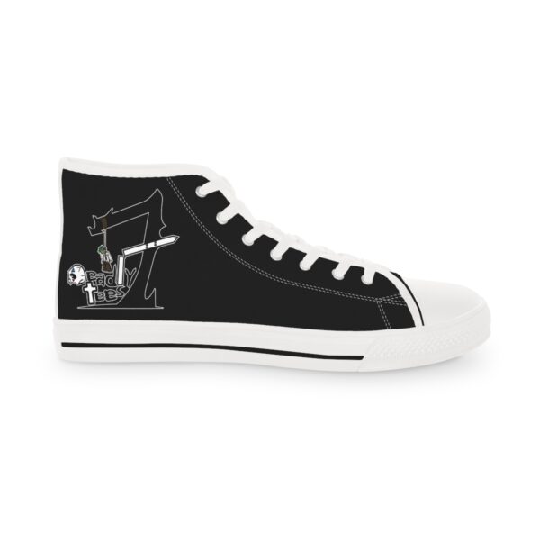 The 7 Deadly Kick - Men's High Top Sneaker - Image 7