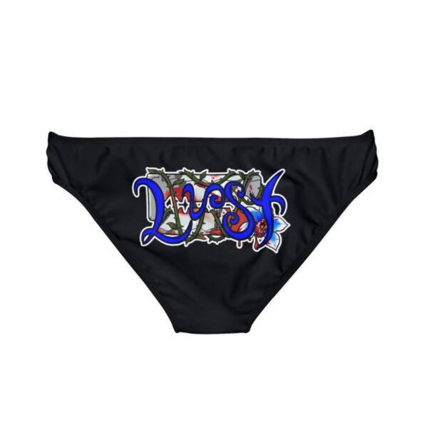 Lust - Loop Tie Side Women's Bikini Bottom (AOP) - Image 3