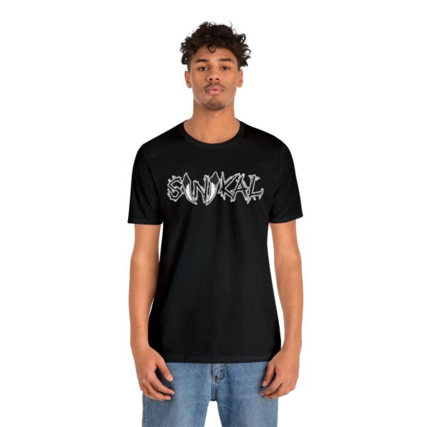 Sinikal Band Name Logo - Unisex Jersey Short Sleeve Tee - Image 4