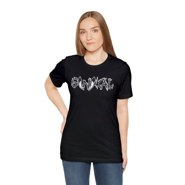 Sinikal Band Name Logo - Unisex Jersey Short Sleeve Tee - Image 5