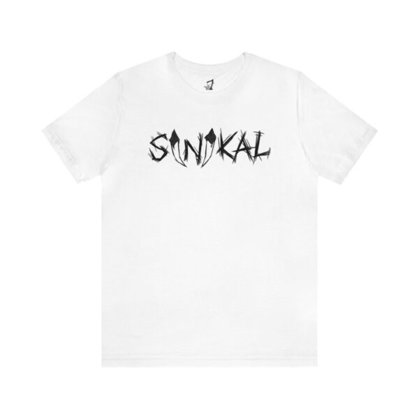 Sinikal Band Name Logo - Unisex Jersey Short Sleeve Tee - Image 13