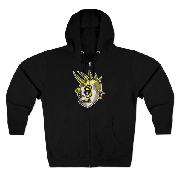 Greed Skull Hoodie  - Unisex Zip Hoodie